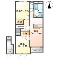 オレンジコートの物件間取画像